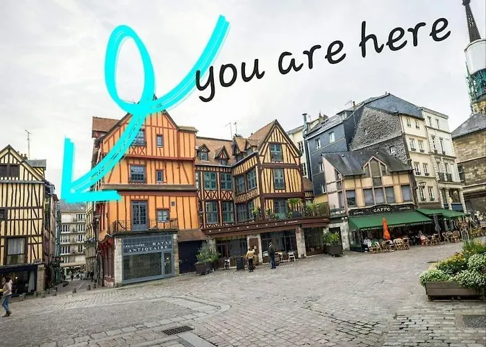 דירה La Bonbonniere De Saint Maclou רואן